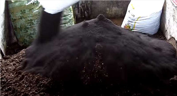 add worm castings
