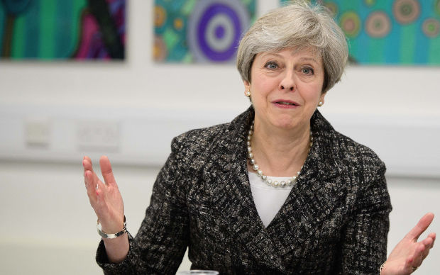 Theresa May weed suicide