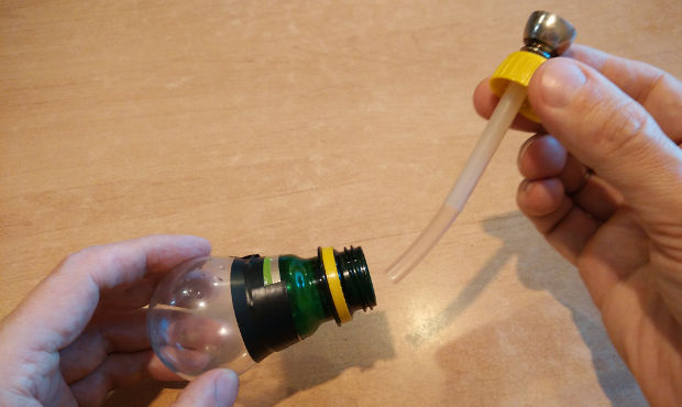 Самодельный шлиф для бонга. Удлиняем