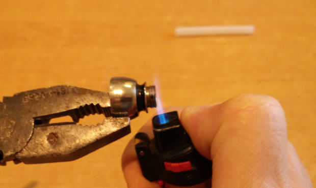 Как сделать водный. Нагреваем чашечку